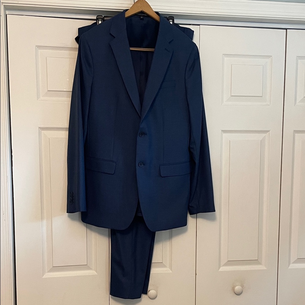 Banana Republic Navy Suit